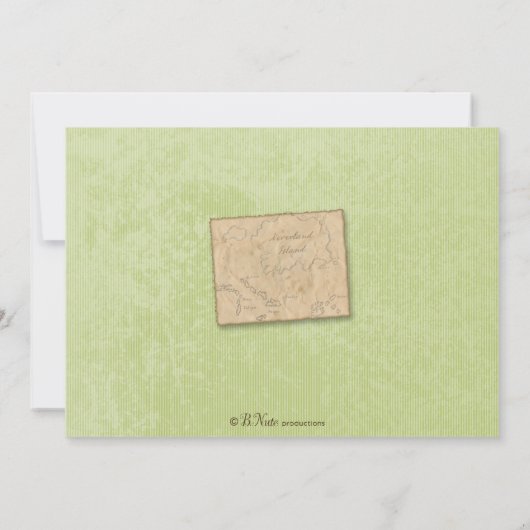 Piraten-Party Einladung (Rückseite)