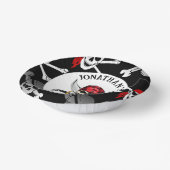 Piraten-Party Pappteller (Gewinkelt)