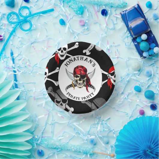 Piraten-Party Pappteller (Party)