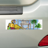 Piraten-Party plappert Party nach Autoaufkleber (Auf Auto)