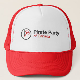 Piraten-Party von Kanada Truckerkappe