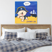 Piraten Personalisiert Boys Room Leinwand  Kunst (Insitu (Schlafzimmer))