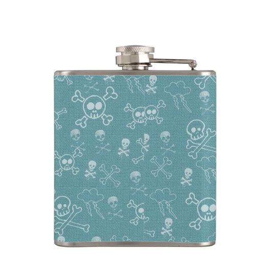 Piraten-Pinguin Flachmann (Rückseite)