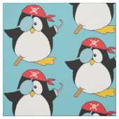 Piraten-Pinguin-Grafik-Muster Stoff (Muster)