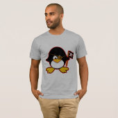 Piraten-Pinguin T-Shirt (Vorne ganz)