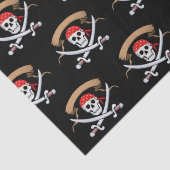 Piraten-Piratenflagge Seidenpapier (Detail)