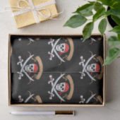 Piraten-Piratenflagge Seidenpapier (Geschenk)