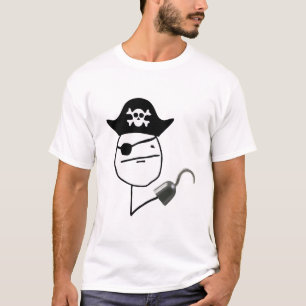 Piraten-Poker Meme Shirt