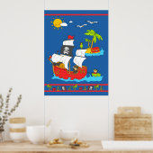 Piraten Poster (Küche)