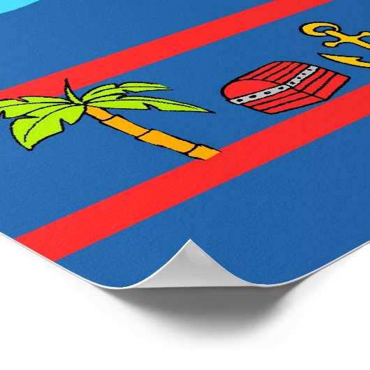 Piraten Poster (Ecke)