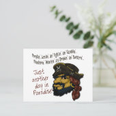 Piraten! Postkarte (Stehend Vorderseite)