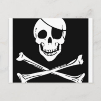 Piraten Postkarte