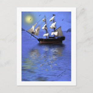 Piraten Postkarte