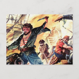 Piraten Postkarte