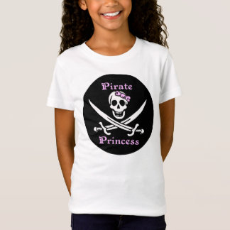 Piraten-Prinzessin Girls Babydoll T-shirt