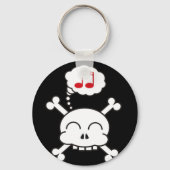 Piraten R glücklich Schlüsselanhänger (Vorderseite)
