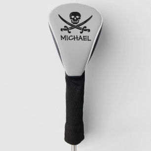 PIRATEN-SCHÄDEL INDIVIDUELLER GOLF-KOPFBEZUG GOLF HEADCOVER