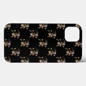 Piraten-Schädel und Hut Case-Mate iPhone Hülle (Rückseite (Horizontal))