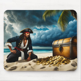 Piraten Schatz Mousepad