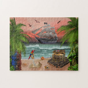 PIRATEN SCHATZQUESTE PUZZLE