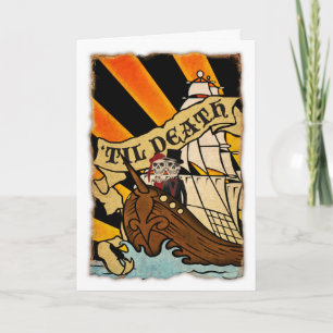Piraten-Schiff-Einladungen Einladung