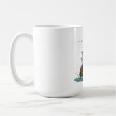 Piraten Schiff Kaffeetasse (Links)