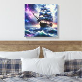 Piraten Schiff Leinwanddruck (Insitu (Schlafzimmer))
