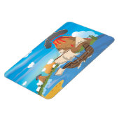 Piraten Schiff Magnet (Linke Seite)