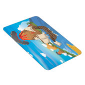 Piraten Schiff Magnet (Rechte Seite)