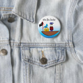 Piraten Schiff Mit Schätzen Button (Beispiel)