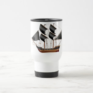 Piraten Schiff Reisebecher