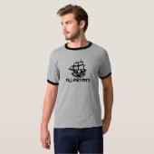 Piraten-Schiff T-Shirt (Vorne ganz)
