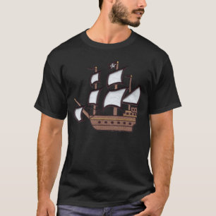 Piraten-Schiff T-Shirt