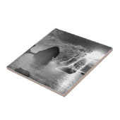 Piraten-Schiffs-Catalina-Insel-Blitz Fliese (Seite)