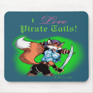 Piraten-Schwänze Mousepad
