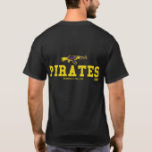 PIRATEN (SCHWARZES) T-Shirt (Rückseite)
