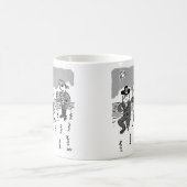 Piraten sind Gartenarbeit. Peg Leg wird zur Herste Kaffeetasse (Mittel)