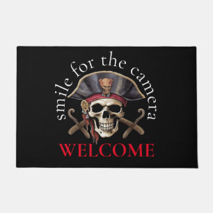 Piraten Skull Zuhause Fußmatte