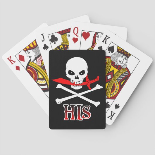 Piraten Spielkarten (Rückseite)
