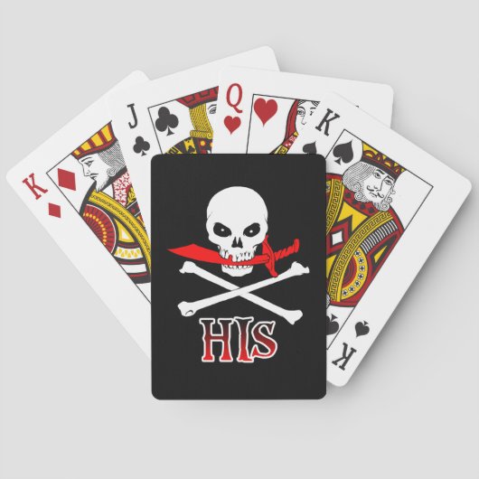 Piraten Spielkarten (Rückseite)