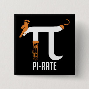 Piraten-Symbol Button