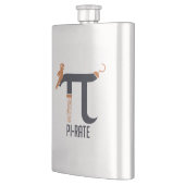 Piraten-Symbol Flachmann (Links)