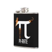 Piraten-Symbol Flachmann (Links)