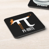 Piraten-Symbol Getränkeuntersetzer (Linke Seite)