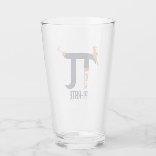 Piraten-Symbol Glas (Rückseite)