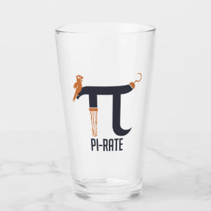 Piraten-Symbol Glas