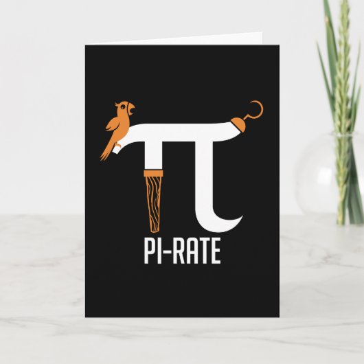 Piraten-Symbol Karte (Vorderseite)
