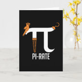 Piraten-Symbol Karte (Gelbe Blume)