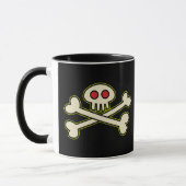 Piraten-Symbol-Tasse Tasse (Links)