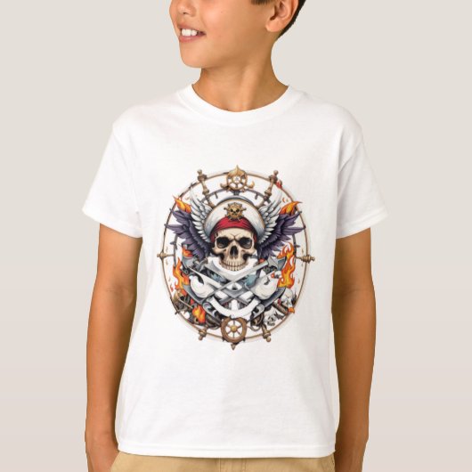 Piraten T-Shirt (Vorderseite)